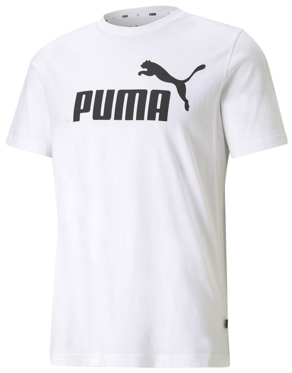 Теннисная футболка Puma ESS Logo Tee - White