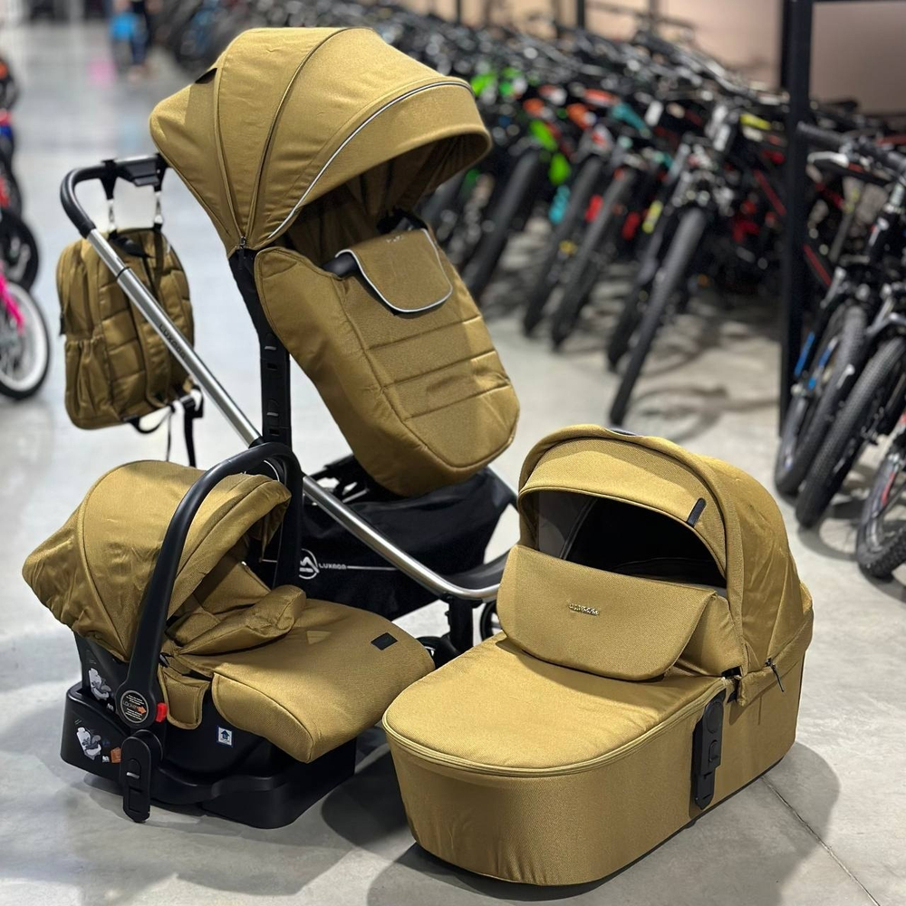 Коляска модульная 3в1 Luxmom 780 / автолюлька/к