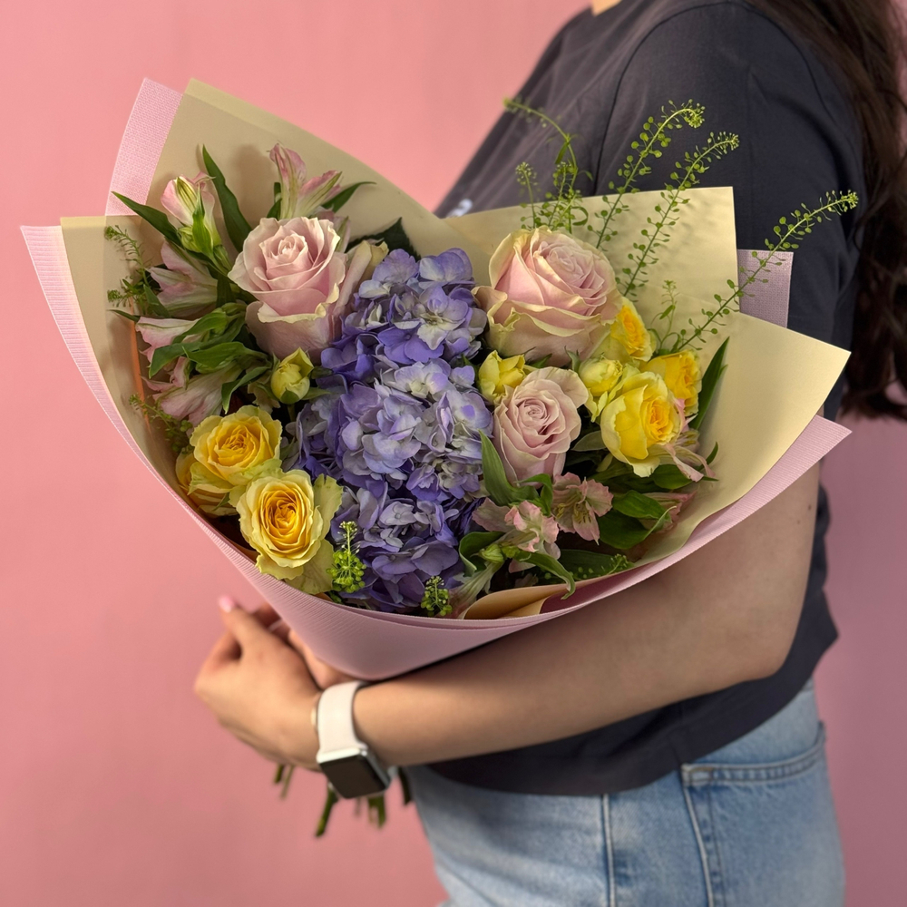 Букет 17847 "Лавандовый лимонад"