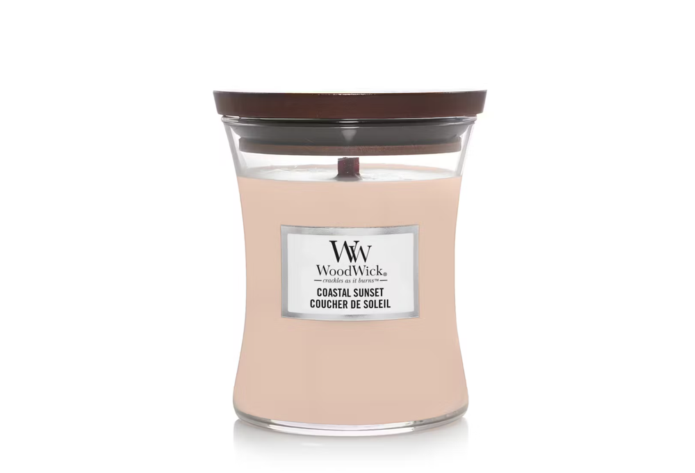 Свеча ароматическая WoodWick Coastal Sunset средняя 275 г.