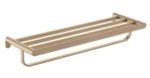 Полка для полотенец 600 мм нерж. сталь VERONA 16843.G золото