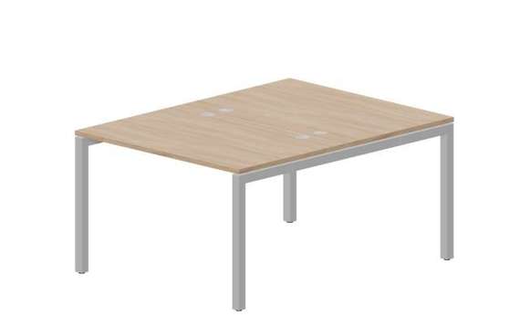 Составной стол Polo на 2 рабочих места 1180х1566х750мм (4 громмета)