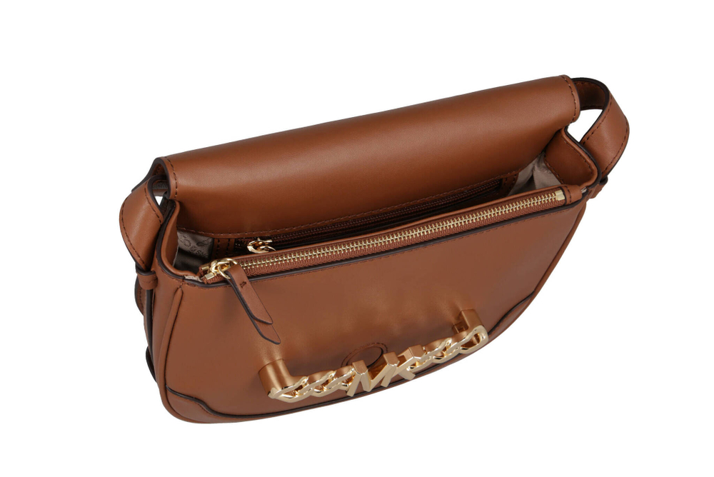 сумка-мессенджер hally Michael Kors - коричневый(30F1G2HM6L)