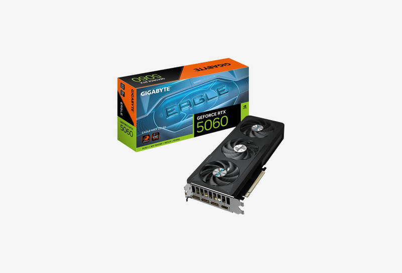 Видеокарта NVIDIA GeForce RTX 5060 Gigabyte EAGLE MAX OC 8Gb (GV-N5060EAGLEMAX OC-8GD)
