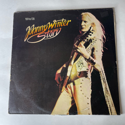 Винтажная виниловая пластинка LP Johnny Winter, Johnny Winter Story (69 To 78) (Нидерланды 1980)