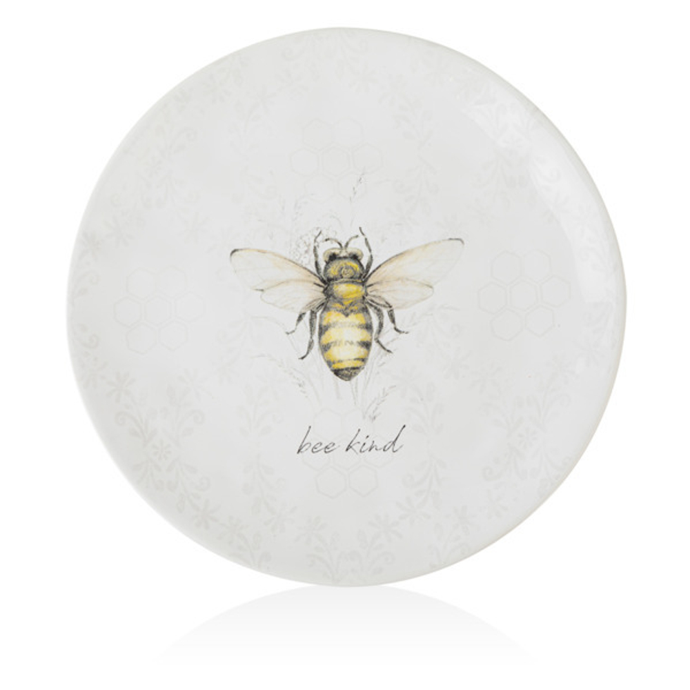 Тарелка закусочная 21см Certified Int. Пчелки CER28141-4