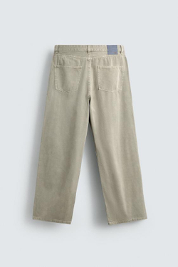 ZARA ДЖИНСЫ BAGGY FIT, ХАКИ
