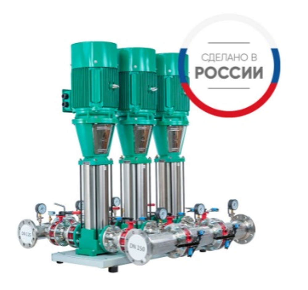 Модульная насосная установка (пожаротушение) CO 4 MVL 9005/2/SK-FFS-PN25-R