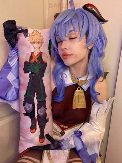 Мини дакимакура Кацуки Бакуго и Шото Тодороки из Моя геройская академия арт. M0576, 60х20 см