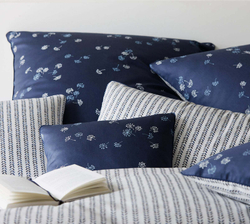 Пододеяльник 200x220 Elegante Fleurs 2438R/2 индиго