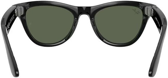 Умные очки RayBan Meta Skyler Gen2 RW4014 Shiny Black/G-15 Green L