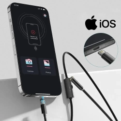 Эндоскоп гибкая камера для айфона (Iphone) Lightning с подсветкой 2м Орбита OT-SME18