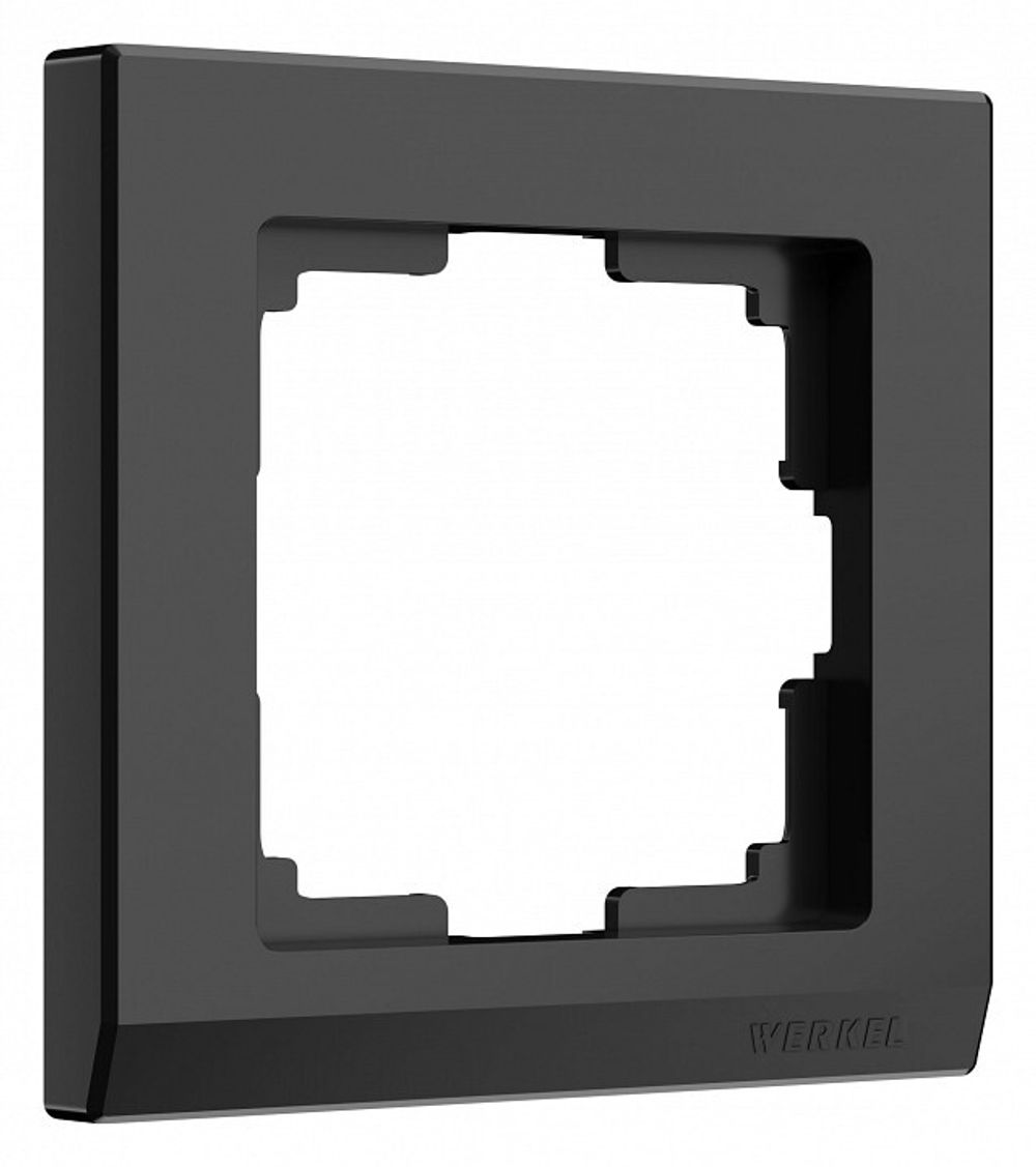 Рамка на 1 пост Werkel Stark (черный) W0011808