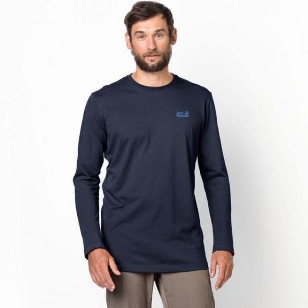 JACK WOLFSKIN лонгслив ESSENTIAL LONGSLEEVE MEN, 10100