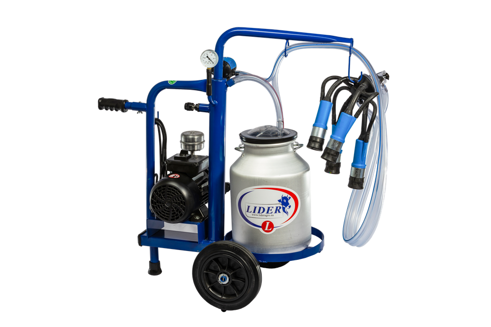 Доильный аппарат LIDER Старт 20.4, синий