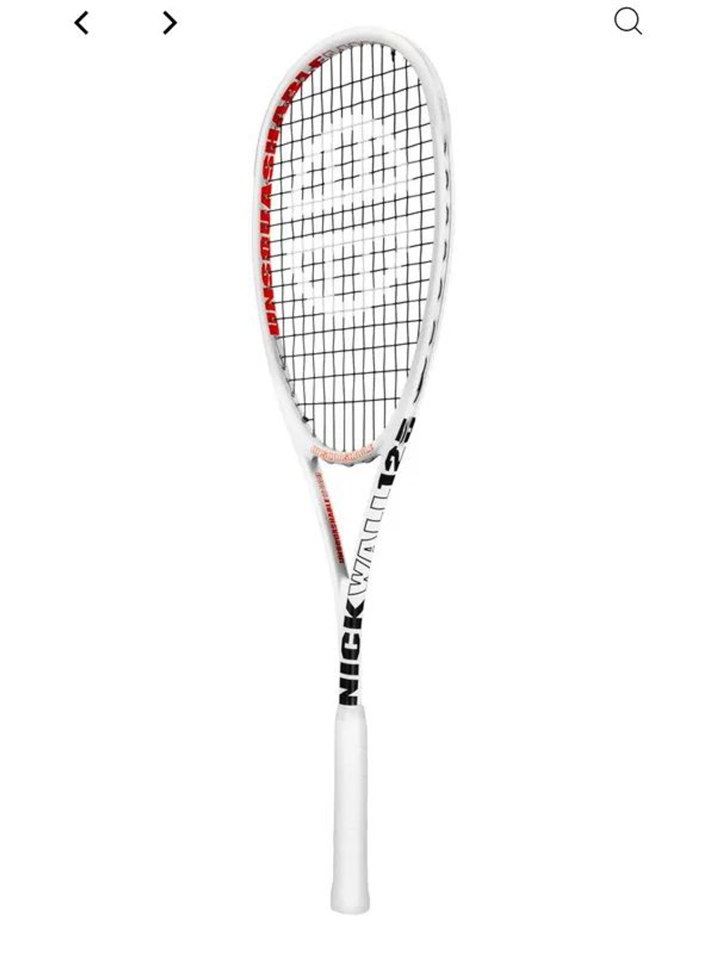 UNSQUASHABLE, NICK WALL 125 LIMITED EDITION,125g, Squash Racket,