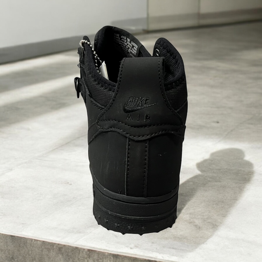 Nike Air Force 1 Anthracite • Duckboot Total Black