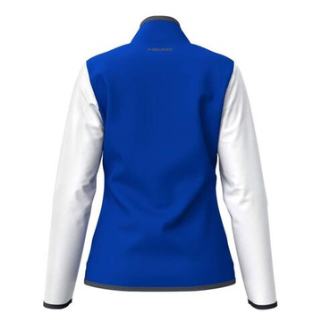 Женская Кофта теннисная Head Club 25 - royal blue/white