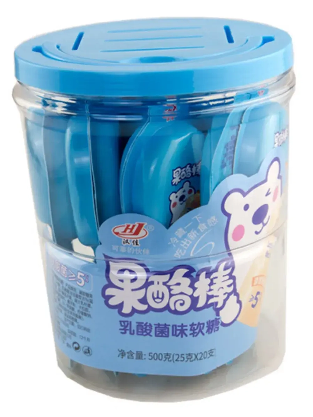 Желейные конфеты со вкусом Йогурта 25 г * 20 шт