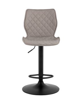 Стул барный Dome экокожа серый