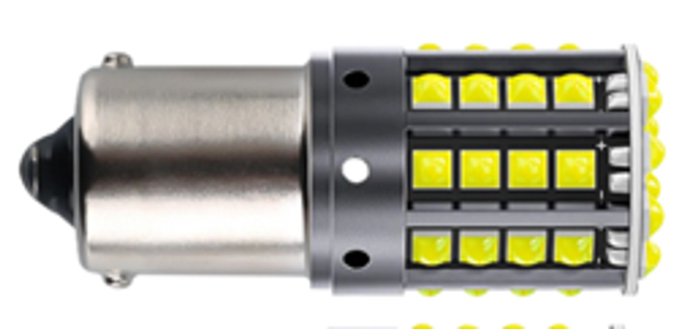 ZMB P21 LED 44SMD(3030) 12V Белый (1шт.)