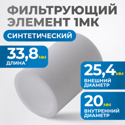 FE3001 Фильтрующий элемент 1 мк