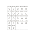 KING TONY (9BW0123) Набор насадок для монтажа/демонтажа секреток колес VW, 23 предмета