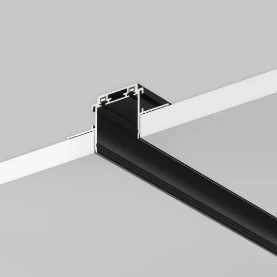 Шинопровод 2м Radity встраиваемый черный Technical tra084mp-12b