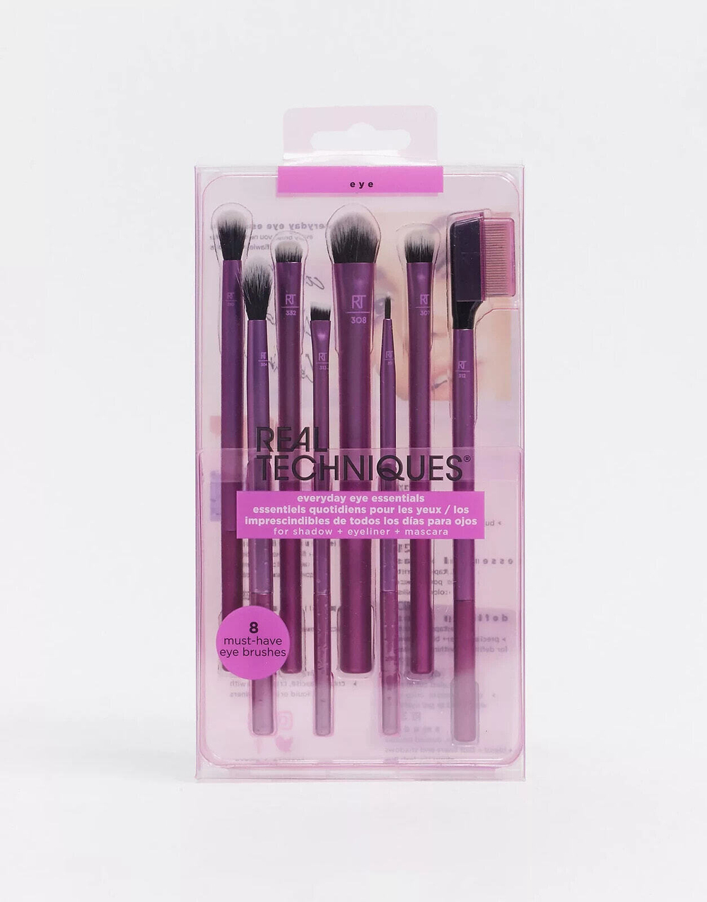 Real Techniques Everyday Eye Essentials Brush Set (save 47%)