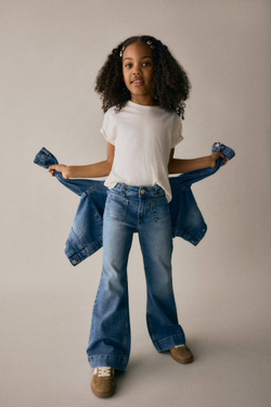 H&M Джинсы Flared Leg, синий