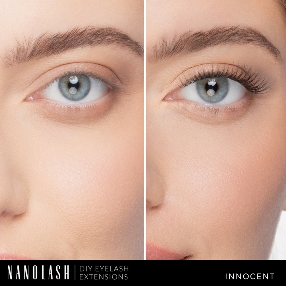 Nanolash DIY Eyelash Extensions - Пучки ресниц без узелков, 36 шт.
