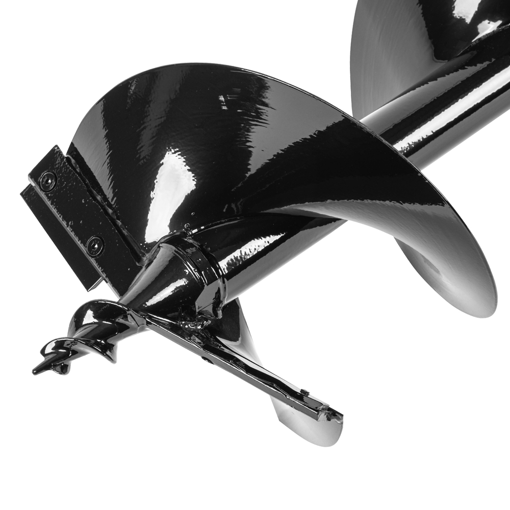 Шнек для грунта ER-250, диаметр 250мм, длина 800мм,соединение 20мм, съёмный нож// Denzel