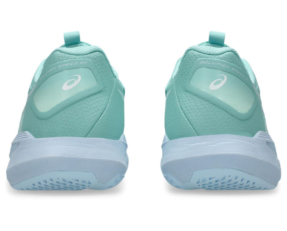 Женские Кроссовки теннисные Asics Solution Speed FF 4 - oasis green/light blue