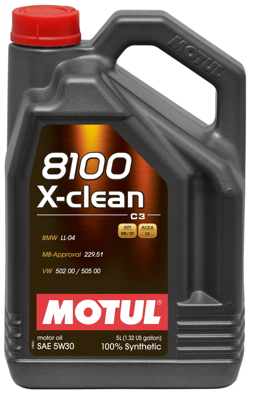 Motul 8100 X-clean 5w-30 C3