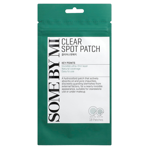 SOME BY MI, 30 Days Miracle Clear Spot Patch, патчи против акне, 18 шт.