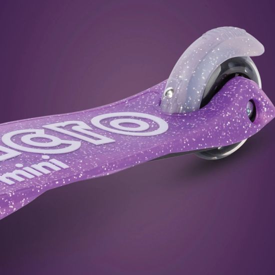 Самокат Mini Micro Deluxe Fairy Glitter LED