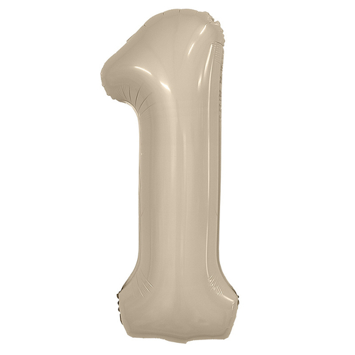 Цифра 1 крем мистик 40" Agura