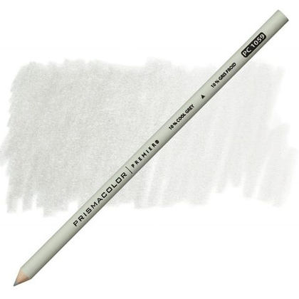 Prismacolor Premier. PC1059 Cool Grey 10%