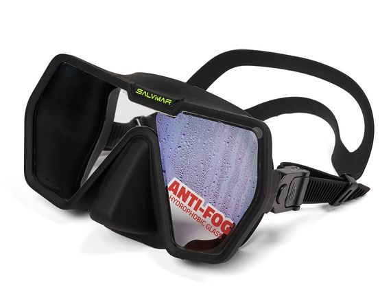 Маска Salvimar Drake Антифог для дайвинга черный