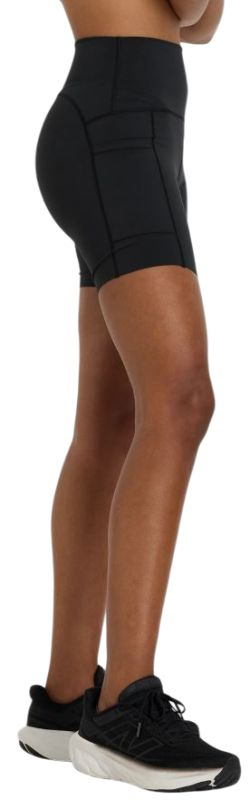 Женские теннисные шорты New Balance Sleek Pocket High Rise 6in