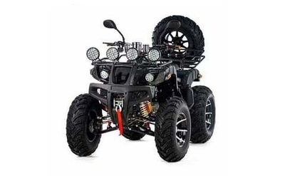 Квадроцикл RAPTOR Max Pro 300 (4+1) (красный/чёрный) (2024)