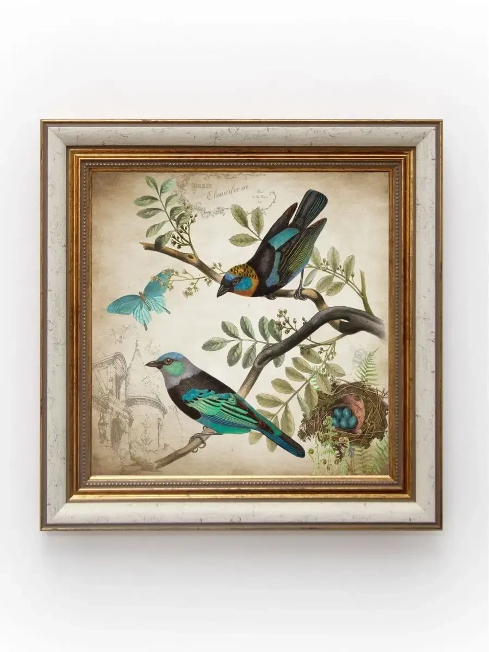 Картина на стену интерьерная на холсте 25х25см