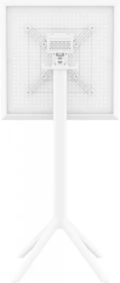 Стол пластиковый барный складной Sky 60х60 белый