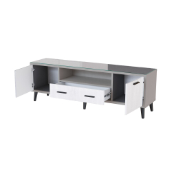 Тумба ТВ Ланс 1,6, Светло-серый