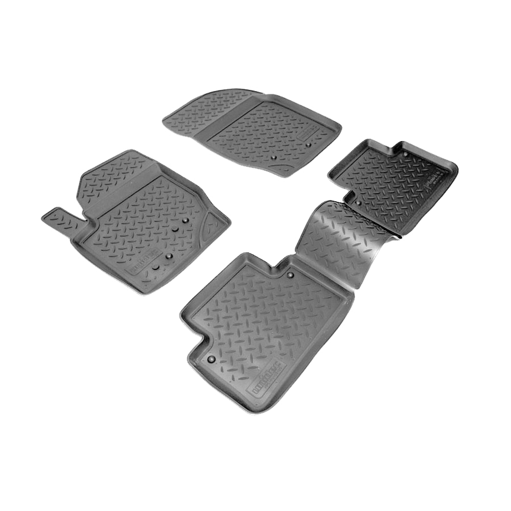 Ковры в салон Norplast/Unidec для Volvo XC90 (2002-)Полиуретан,Черный, арт.NPL-Po-96-90