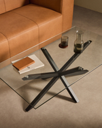 Стол журнальный Argon черный металл