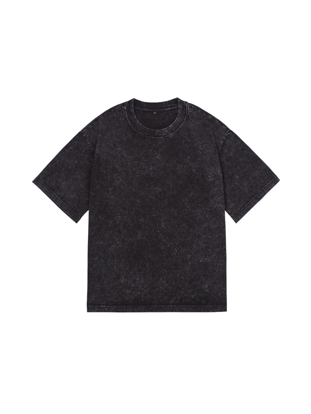 Футболка (черный) Garment dyed 230 г