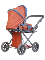 Коляска д/кукол складная метал. (66см*36см*66см) разноцветный принт,в коробка