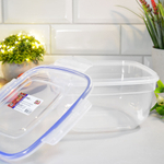 Контейнер для продуктов 2,4л герметичный квадратный