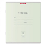 Тетрадь 12л., узкая линия, Erich Krause, скрепка, блок офсет, мелован. картон "Классика Light", 5 дизайнов